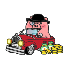 Car Money Sticker by JKOPAY