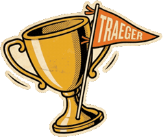 Football Traeger Game Day Sticker by Traeger Grills