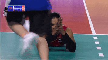 Tired Oh No GIF by Volleyball World