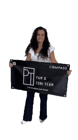 Compass Compassrealestate Sticker by Pam & Toni Team