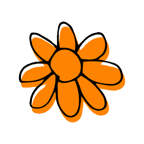 Flower Sticker by Abiby