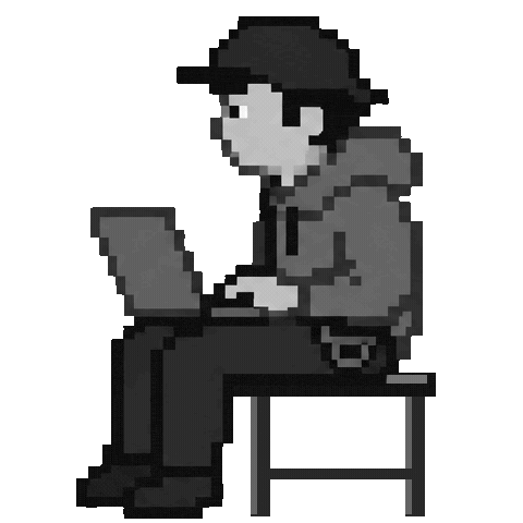 Pixel Art Criando Sticker by apilli