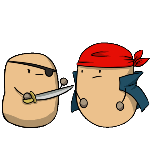Potato Sticker