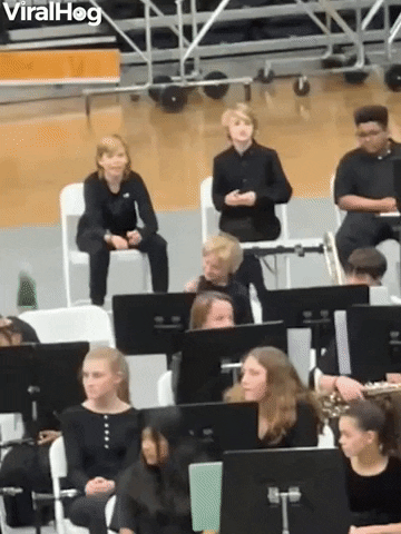 Overly Enthusiastic Holiday Band Member GIF by ViralHog