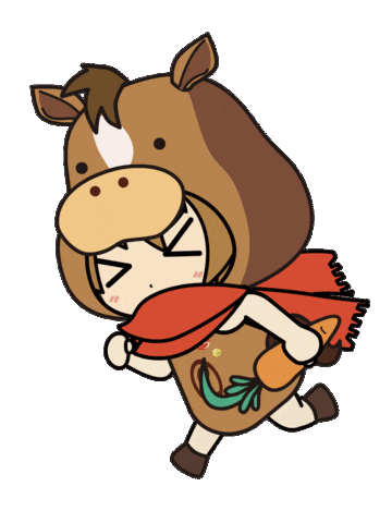 Lets Go Running Sticker by Entowa's