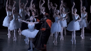 black swan drama GIF by New York City Ballet