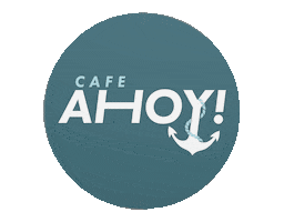 Cafe Ahoy! Sticker