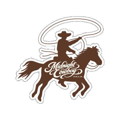 Midnight Cowboy Sticker by ABoR