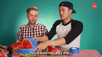 Watermelon Pay Me GIF by BuzzFeed