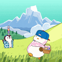 Good Friday Chocolate GIF by Pudgy Penguins