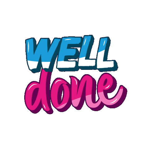 Well Done Wow Sticker by Scream Theatre Schools