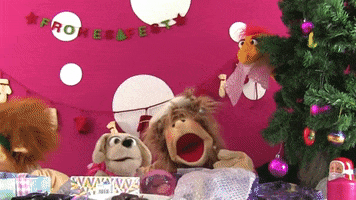 Sing Santa Clause GIF by Living Puppets