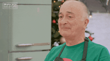 Awkward Cringe GIF by The Great British Bake Off