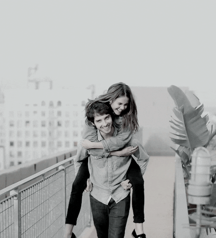 Black And White Hug GIF - Find & Share on GIPHY