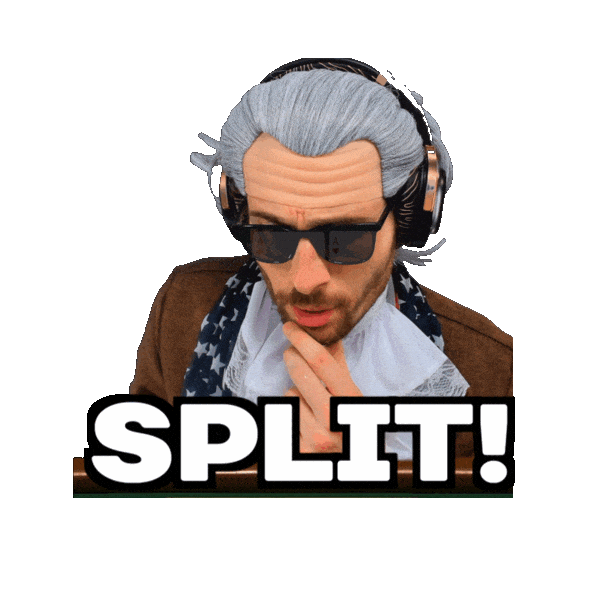 Ace Split It Sticker by Bovada