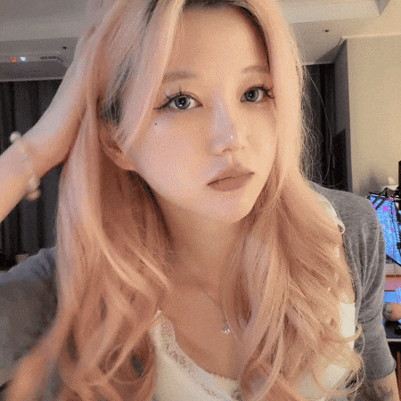 Staring Make Up GIF