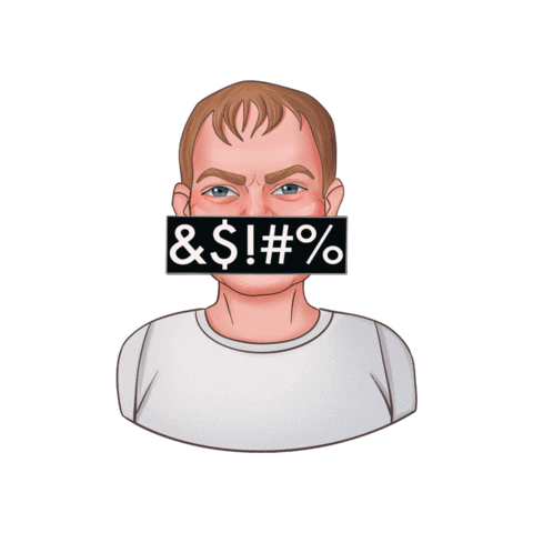 Angry Sticker