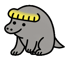 Snorkle Prawn Sticker