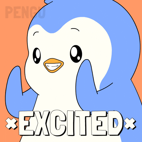 Happy Yahoo GIF by Pudgy Penguins