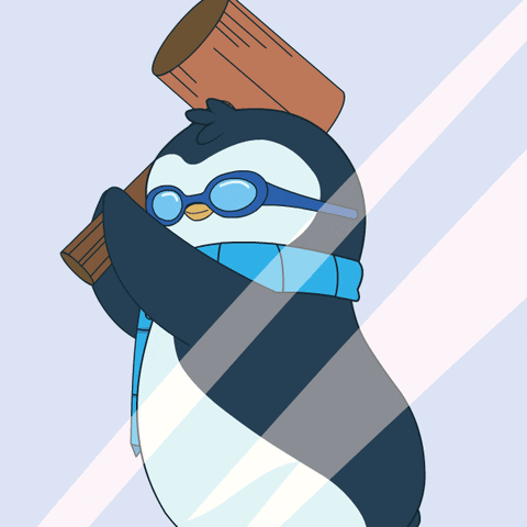Penguin Smash GIF by Pudgy Penguins