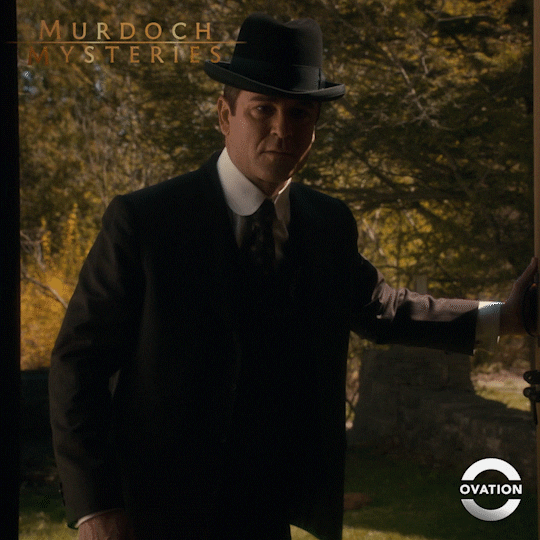 Searching Murdoch Mysteries GIF by Ovation TV