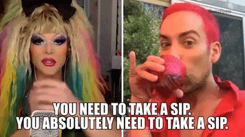 Sip Sipping GIF by BuzzFeed