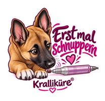 Hund Pfote Sticker by Natalie