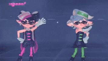 Squid Sisters Aori GIF