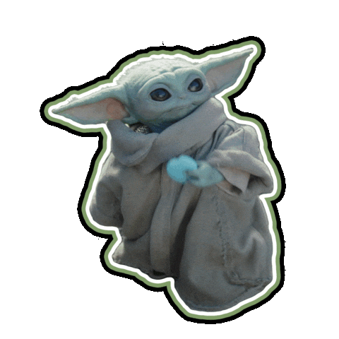 Grogu Sticker by Star Wars
