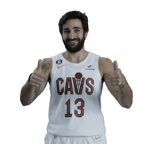 Basketball Thumbs Up GIF by Cleveland Cavaliers