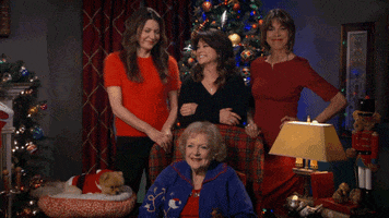 betty white christmas GIF by TV Land Classic
