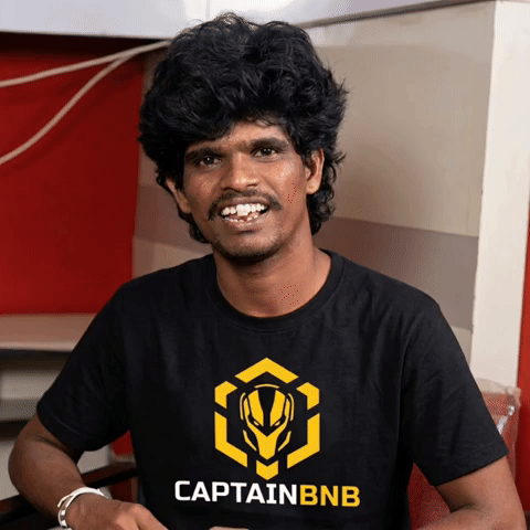 Mascot Binance GIF by CaptainBNB