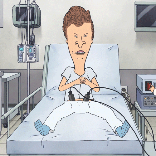 Beavis And Butthead Pain GIF by Paramount+