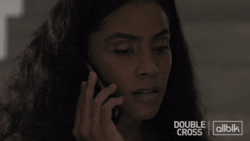 Eavesdropping Double Cross GIF by ALLBLK