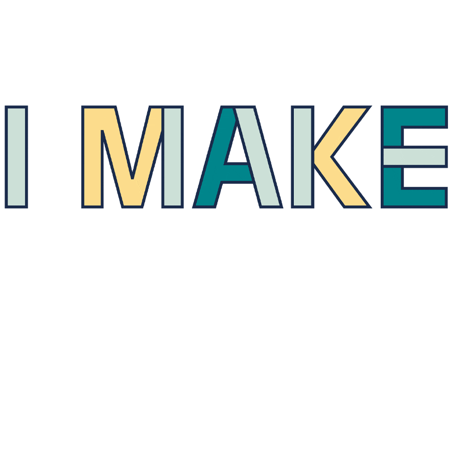 I MAKE.com Sticker