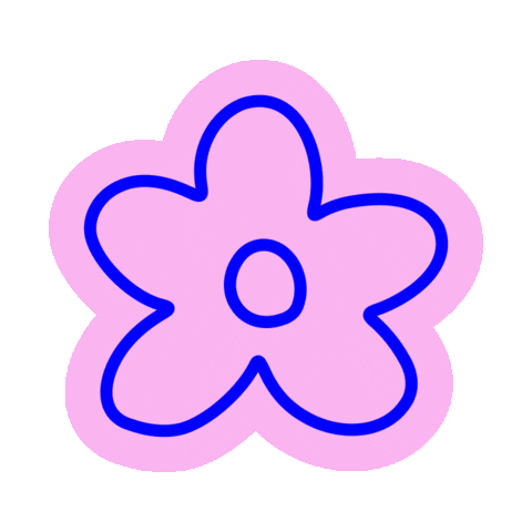 Blume Sticker by dreierlei.ch