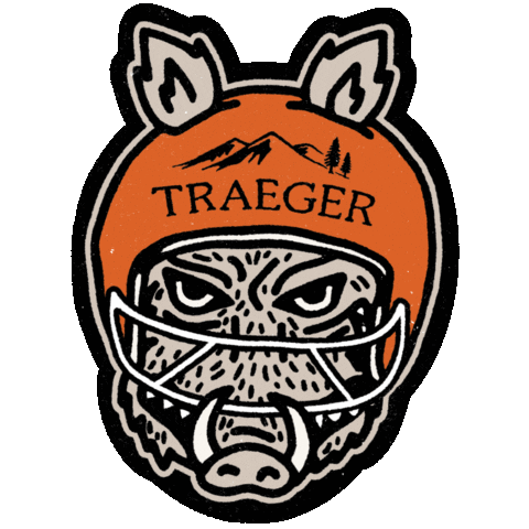 Traeger Game Day Sticker by Traeger Grills