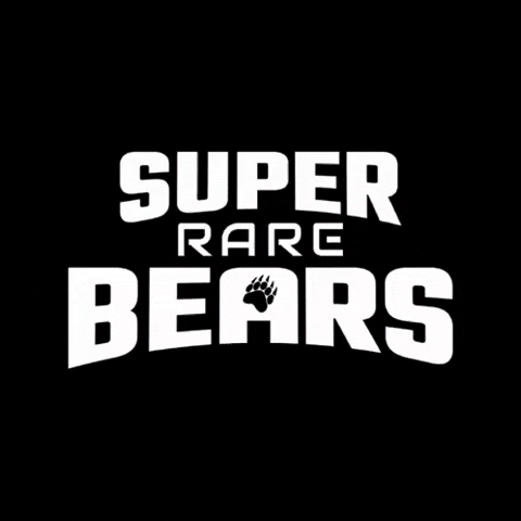 Happy Birthday Logo GIF by SuperRareBears