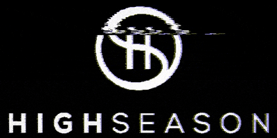 highseasonco logo glitch instagram youtube GIF