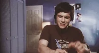 logan lerman dancing GIF
