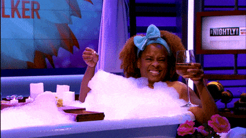 bath staying in GIF by The Nightly Show