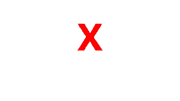 X Sticker