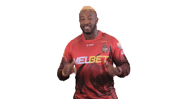 Andre Russell Tkr Sticker by Knight Riders Sports