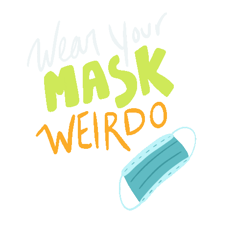 Mask Ew Sticker