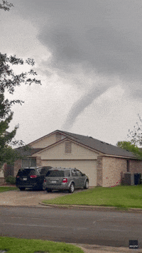 Funnel Cloud Spotted Near Waco During Tornado Warning