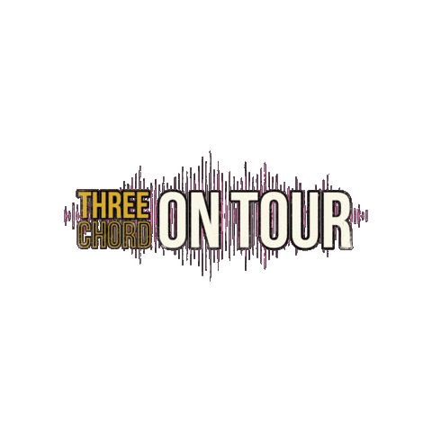 Ontour Sticker by Three Chord Bourbon