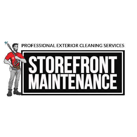Maintenance Powerwashing Sticker by Storefront Maintenance, Inc