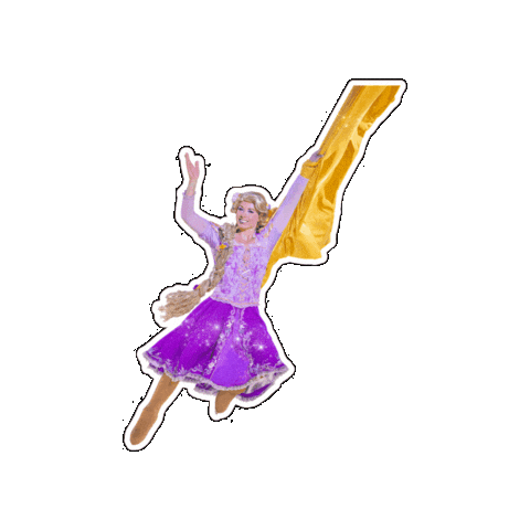 Flynn Rider Rapunzel Sticker by Disney On Ice