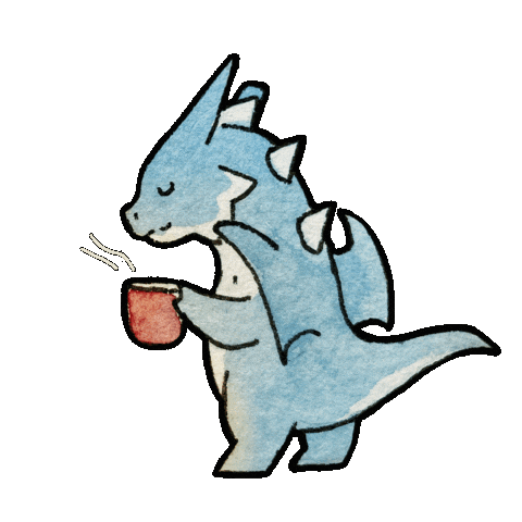 Hot Tea Coffee Sticker by mangaurania
