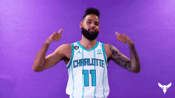 Cody Martin Thumbs Down GIF by Charlotte Hornets